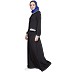 Slant cut at waist Travel Abaya